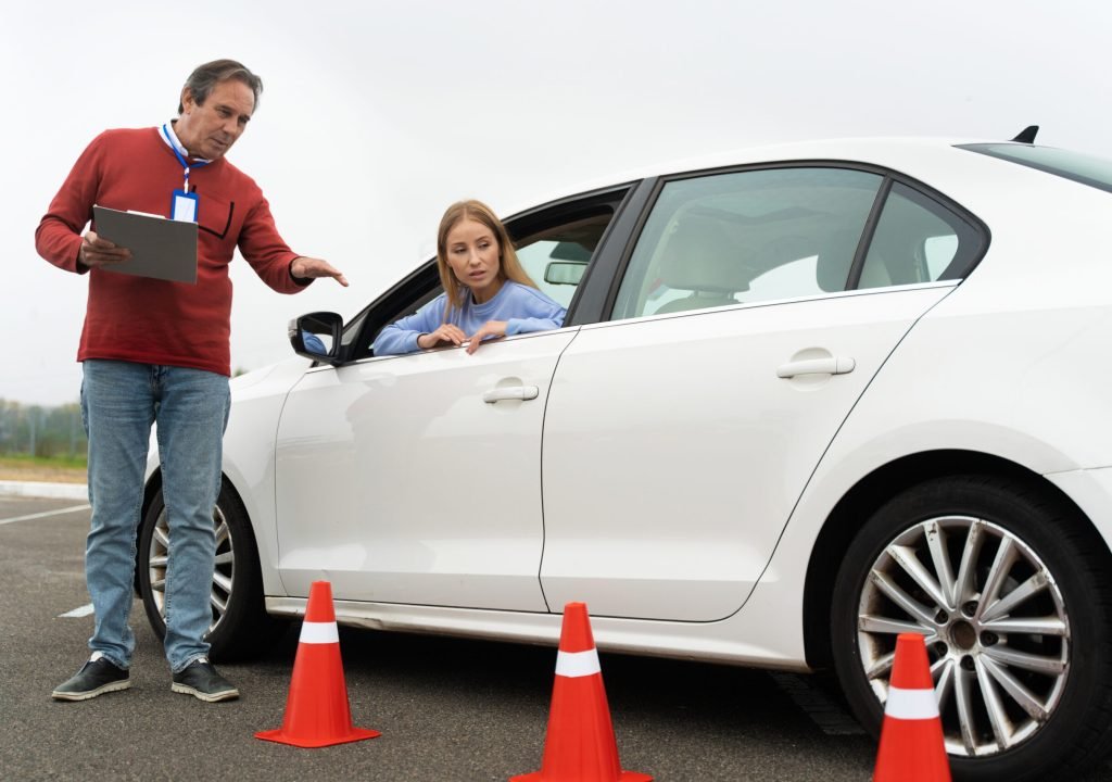 person-taking-driver-s-license-exam